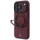 2. Mercedes Leather with Ring Stand MagSafe Hülle für iPhone 18 Pro / 17 Pro – burgunderrot
