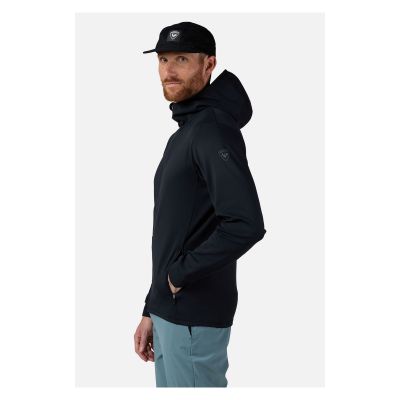 3. ROSSIGNOL Herren Mid Layer Thin Fz Sweatshirt Schwarz