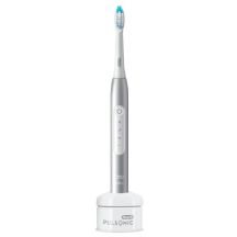 Oral-B Pulsonic Slim Luxe 4000 Ultraschallzahnbürste – Tägliche Pflege – Sensitiv – für weiße Zähne – 62.000 Bewegungen pro Minute – Platin – 2 Min.