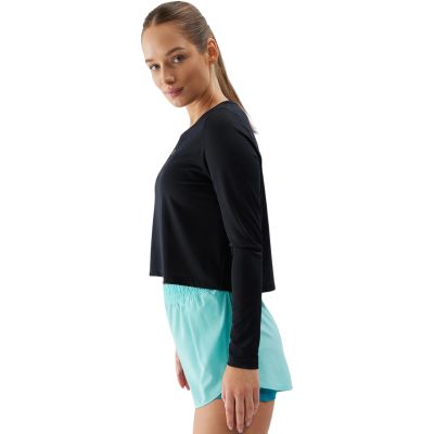 17. Langarm-T-Shirt 4F F218 W 4FWSS24TFLOF218 20S