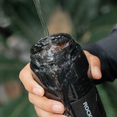 6. Rockbros S550H-1 Thermosflasche – Magnetverschluss, Schwarz