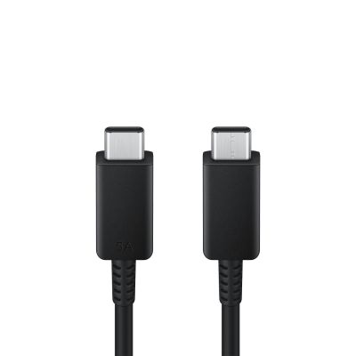 3. Samsung Kabel USB-C - USB-C 5A 480Mbps 1,8m schwarz (EP-DX510JBEGEU)