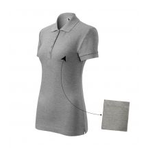 Malfini Cotton W MLI-21312 Poloshirt Dunkelgrau Melange
