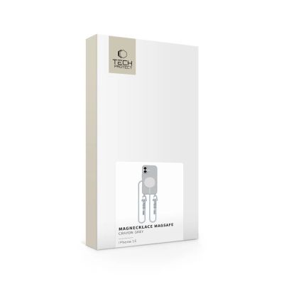 6. Tech-Protect MagNecklace MagSafe-Hülle für iPhone 16 – Grau