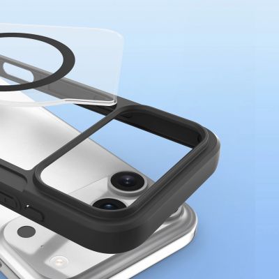 11. Dux Ducis Skin X Pro Hülle für iPhone 17 Pro Max mit Wallet, MagSafe kompatibel - Schwarz