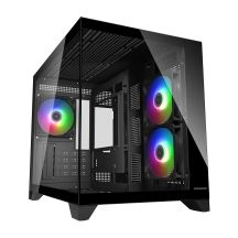 COUGAR CGR-2QA6B-RGB Mini Tower Czarny