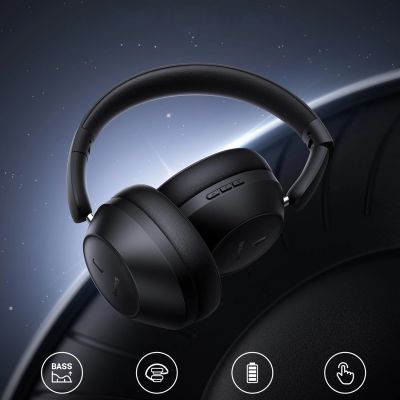 12. Baseus Bass 30 Max On-Ear-Bluetooth 5.3-Funkkopfhörer – Schwarz