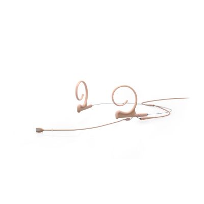 DPA 4188 CORE Richtmikrofon mit flexiblem Headset und Mikrofon, 100 mm, Beige, MicroDot