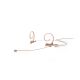 DPA 4188 CORE Richtmikrofon mit flexiblem Headset und Mikrofon, 100 mm, Beige, MicroDot