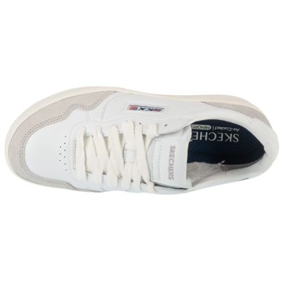 3. Skechers Sport Court 2.0 - On The Block 185263-WHT Weiß 36