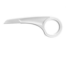 Kettenschutz aus Polypropylen, weiß