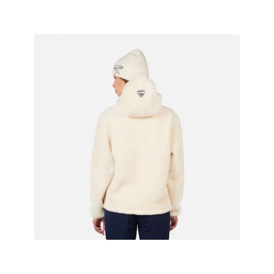3. Damen-Sweatshirt ROSSIGNOL W JCC VALDIZ FLEECE weiß