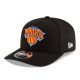 New Era 9SEVENTY New York Knicks NBA Team Schwarze Stretch-Snapback-Kappe - 60755449