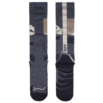 3. BUFF Merino Heavyweight Over The Calf Socken 138872779 Marineblau 36-38