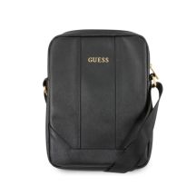 Guess Saffiano 10" Tablet-Tasche - Schwarz