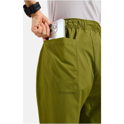 7. Damenhose ODLO Pants regular length ULTRA LIGHTWEIGHT PANT, grün