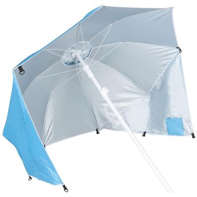 24. Sonnenschirm-Strandschirm 2-in-1 190 cm