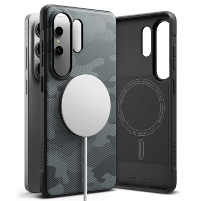 Ringke Onyx Magsafe Hülle für Samsung Galaxy S26 Ultra – Schwarz und Grau