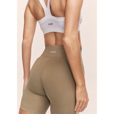 2. CASALL Damen Sporttop mit definiertem Rippstrick, Weiß