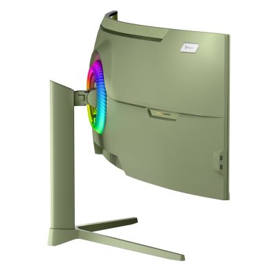4. Arozzi Nova 49” Curved Computer Monitor 124,5 cm (49") 5120 x 1440 px Dual QHD LED Grün