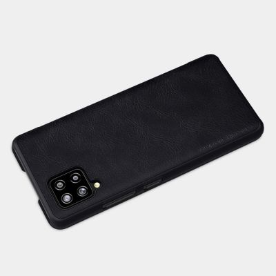 8. Nillkin Qin Lederholsterhülle für Samsung Galaxy A42 5G schwarz