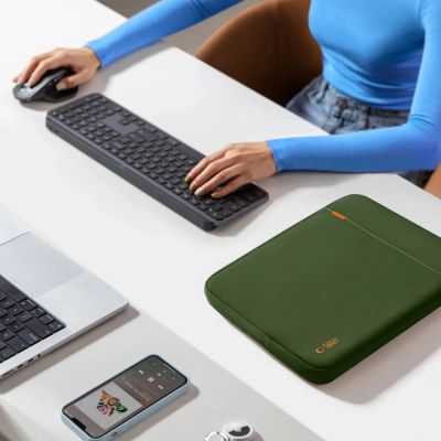 12. Tech-Protect Defender Laptoptasche 13-14 - Grün