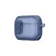 9. AmazingThing Titan Pro Mag Hülle, transparent, für AirPods Pro 3 - Blau