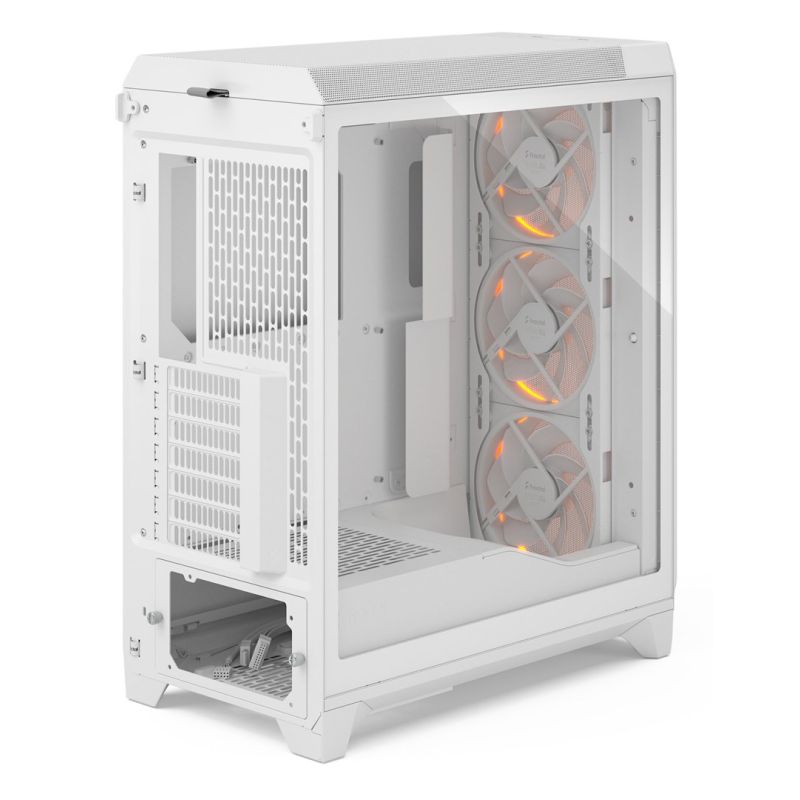 7. Fractal Meshify 3 White RGB TG Midi Tower Gaming-Gehäuse