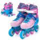 7. Meteor Rollschuhe S 30-33 Loky Pink/Blau