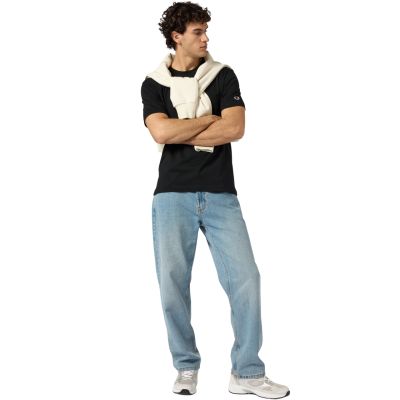 6. Champion Kurzarm-T-Shirt für Herren, Schwarz, 220278 KK001