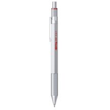 Rotring MULTIPEN 600 Silber Drei-in-Eins-Stift und Bleistift
