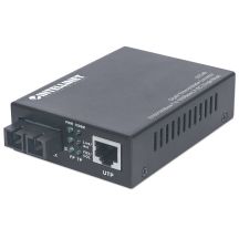 INTELLINET Gigabit-Ethernet-Medienkonverter Singlemode 507349