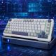 5. Inca IKG-455 Gaming-Tastatur USB + RF Wireless + Bluetooth QWERTY Deutsch Weiß