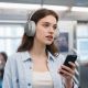 10. QCY H3S Kabellose On-Ear-Kopfhörer mit LDAC und ANC-Geräuschunterdrückung – Grau
