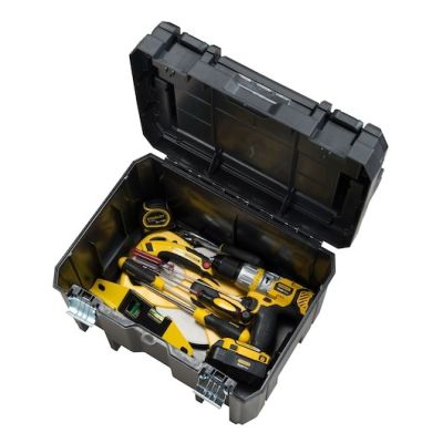 3. Stanley FATMAX PRO-STACK Hartschalen-Werkzeugkoffer Schwarz