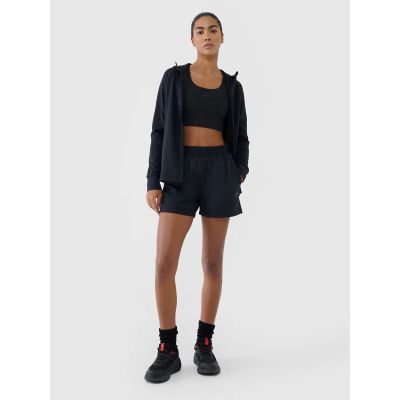 5. Schnelltrocknende Trainingsshorts für Damen 4F 4FWMM00TFSHF1309-20S