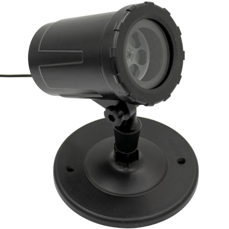 9. LED-Schneeprojektor mit Schneeflocken-Effekt