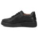 3. Schwarze Damen-Keilschuhe aus Leder, Filippo DP8326