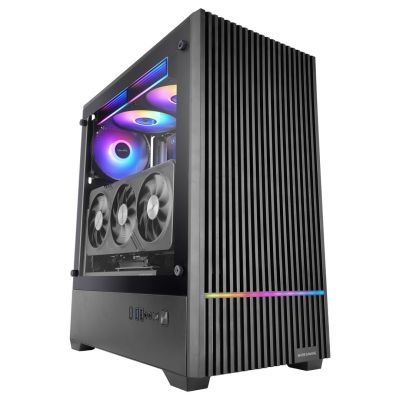 18. TACENS MARS MC-QUANTUM 3xFDB120+1xARGB120 USB-C ATX-Gehäuse