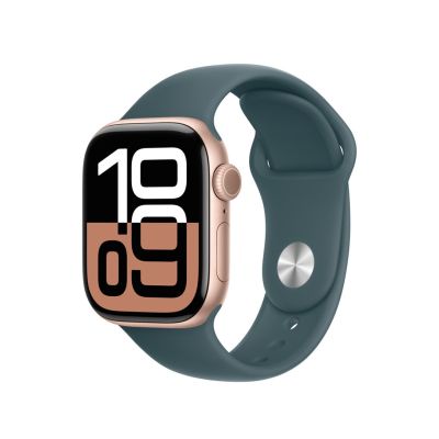 2. Apple Watch Sportarmband 42 mm Marine (M/L) Seegrün