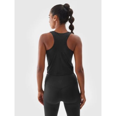 3. Schnelltrocknendes Trainingsoberteil für Damen 4F 4FWAW24TFSLF422-20S