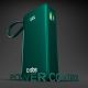 5. Powerbank SBS 10000 mAh 20W mit integriertem USB-C-Kabel und Digitalanzeige - grün