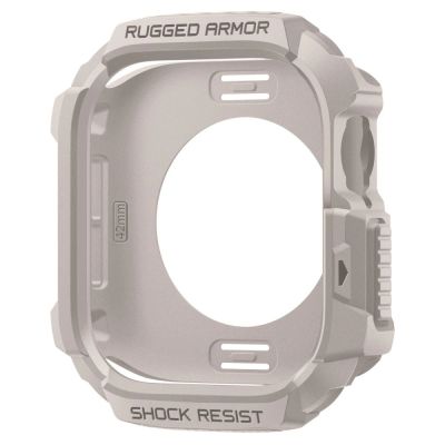 10. Spigen Rugged Armor Schutzhülle für Apple Watch 42 mm – Beige