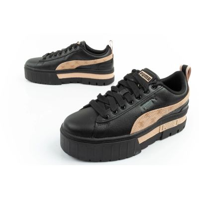 8. Puma Mayze Damen Sportschuhe Sneakers Plateau schwarz modisch