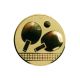 3. Goldfarbener Aluminiumeinsatz – Tischtennis