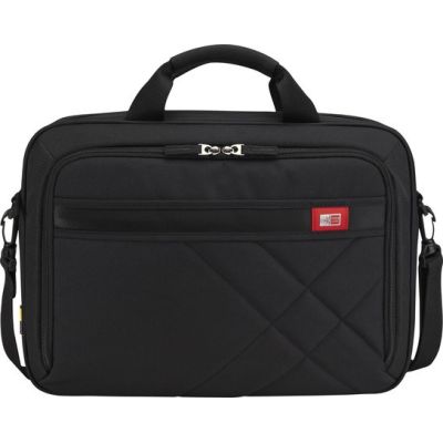 8. Case Logic DLC-115 Schwarze Messenger-Hülle, 39,6 cm (15,6 Zoll), Schwarz