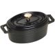 2. Staub Mini-Ovaltopf aus Gusseisen – 250 ml, Schwarz