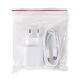 3. Samsung EP-TA50EWE 8W USB-A Wandladegerät mit MicroUSB-Kabel ECB-DU4AWE (Bulk - Ersatzverpackung) - Weiß