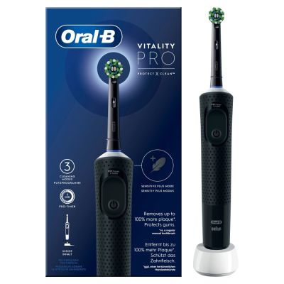 13. Oral-B Vitality Pro D103 Box Schwarze Zahnbürste
