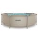 8. VIRTUFIT RUNDER POOL 244 CM MIT FILTPUMPE BEIGE